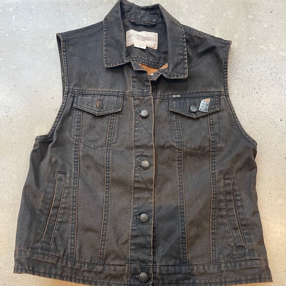 OBEY denim vest military - Picture 1 of 6